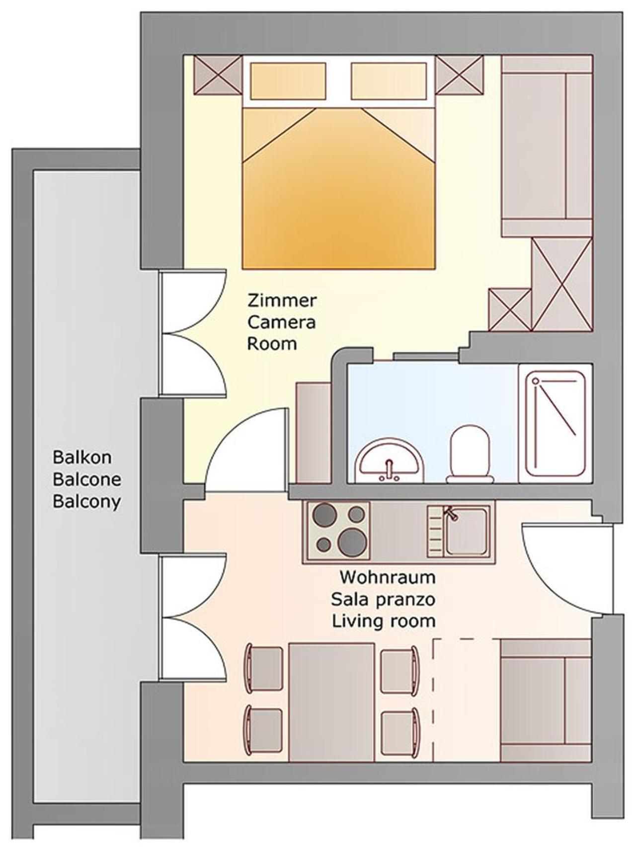 Apartamento Sonnleitn Laion Habitación foto